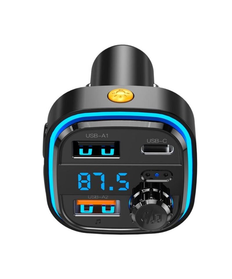 Cargador de coche Bluetooth MP3 XO-BCC08 con luz ambiente - Imagen 4