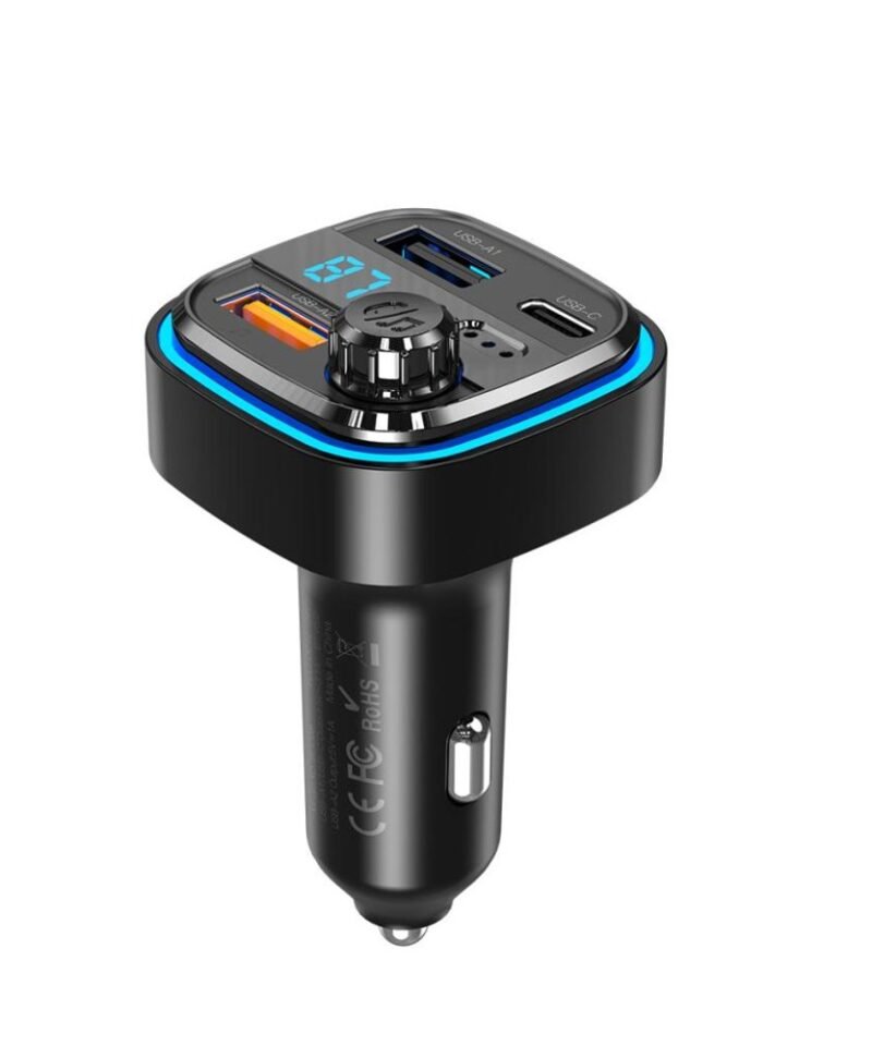 Cargador de coche Bluetooth MP3 XO-BCC08 con luz ambiente - Imagen 5
