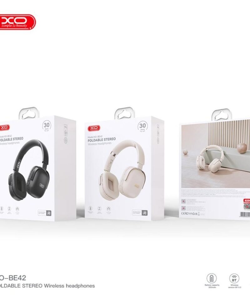 Alternative view of Auriculares de diadema plegables XO-BE42 con soporte metálico