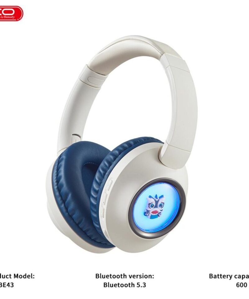 Auriculares de diadema plegables XO-BE43 con luz - Imagen 4