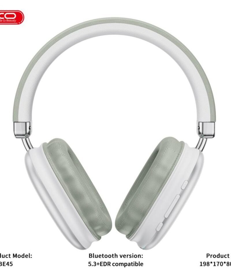 Auriculares de diadema XO-BE45 verde claro - Imagen 4