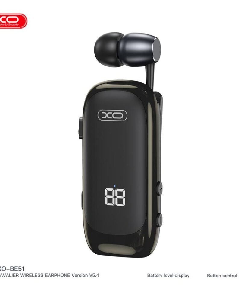 Auricular Bluetooth mono XO-BE51 tipo lavalier con gran autonomía - Imagen 3