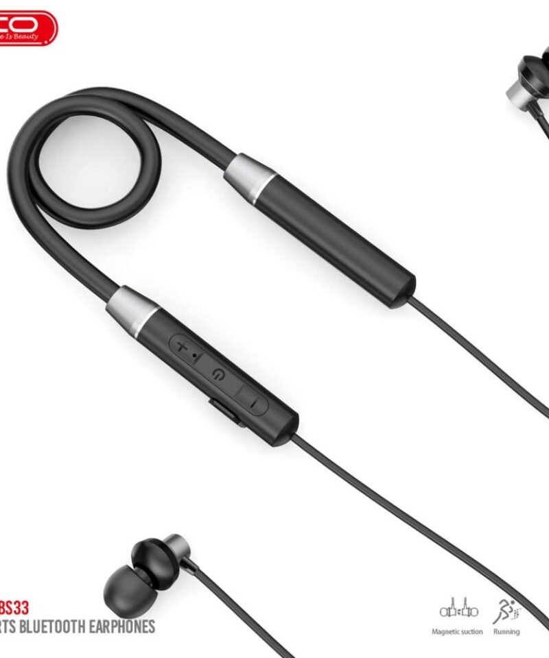 Alternative view of Auriculares deportivos de cuello XO-BS33 magnéticos
