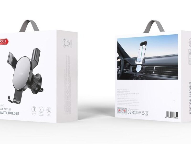 Soporte de coche XO-C126 para rejilla con pinza por gravedad
