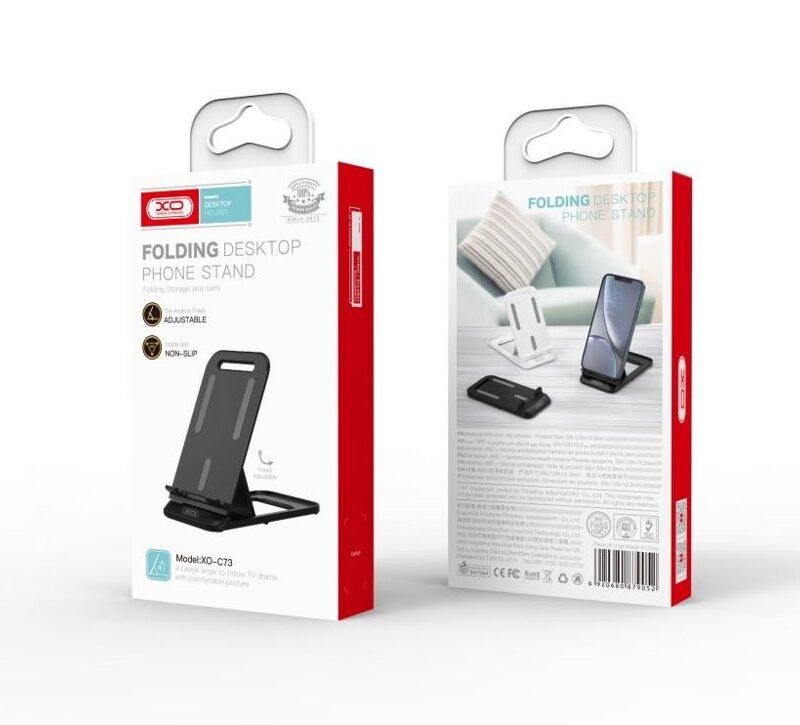 Soporte de sobremesa plegable para móvil XO-C73