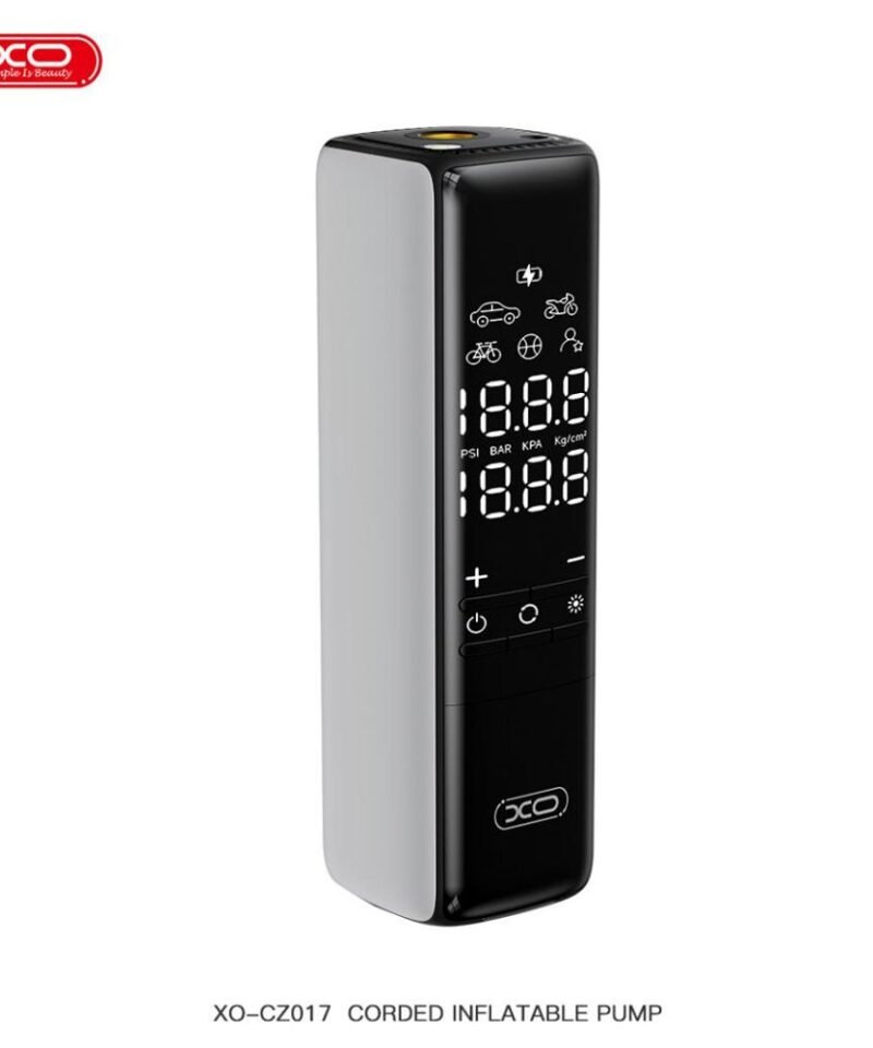 Inflador de neumáticos XO-CZ017 con cable, 120W