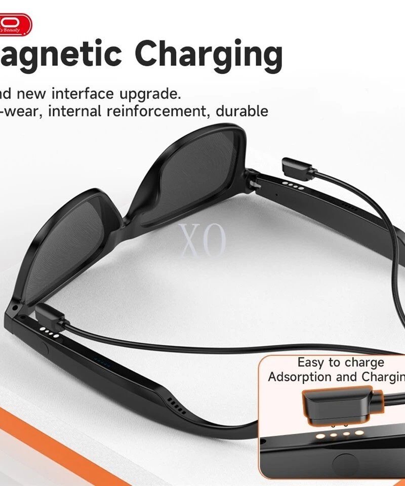 Gafas de sol inteligentes XO-E9 con audio Bluetooth y protección UV - Imagen 4