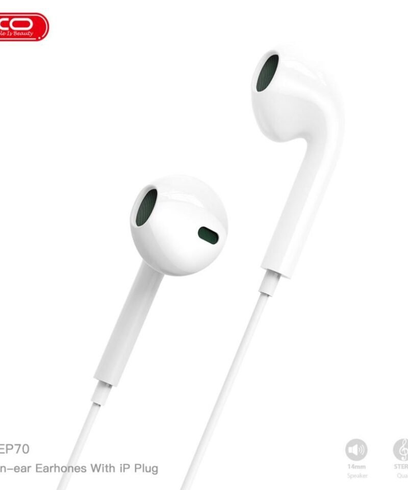 Alternative view of Auriculares con cable XO-EP70 Lightning con decodificación digital