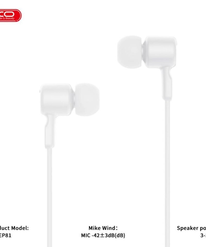 Auriculares con cable XO-EP81 USB-C con decodificación digital - Imagen 5