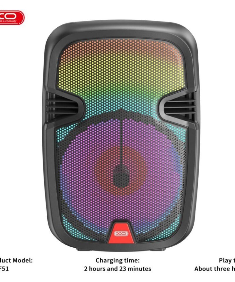 Altavoz Bluetooth XO-F51 de exterior con luces RGB - Imagen 4