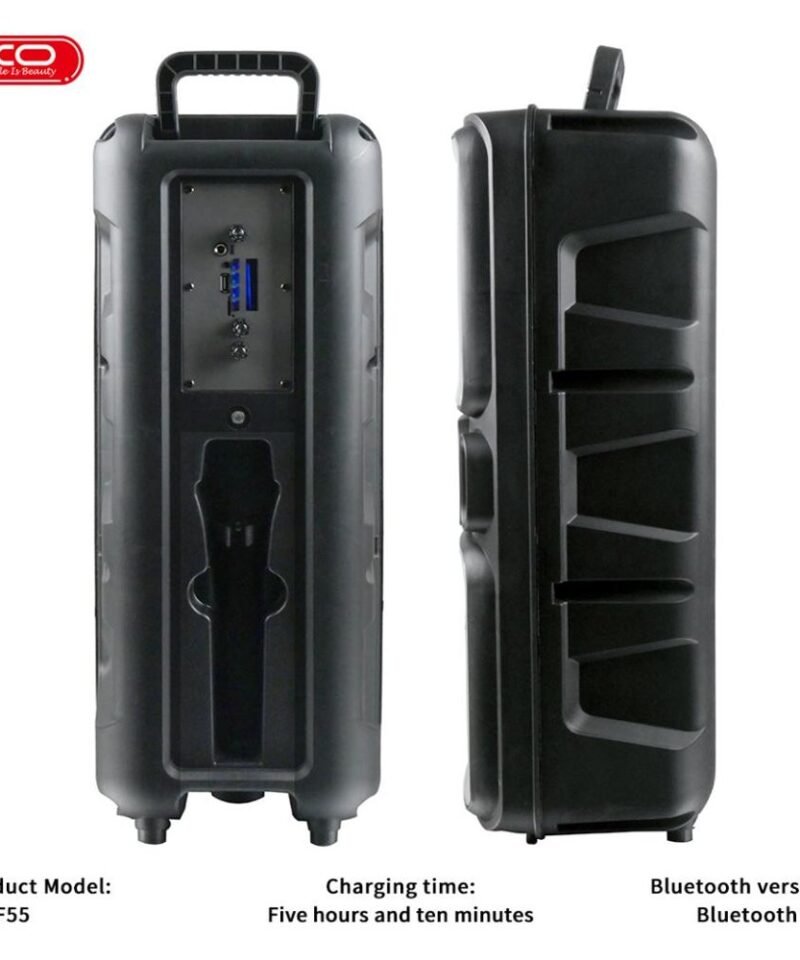Alternative view of Altavoz Bluetooth XO-F55 con doble altavoz de 8" y luces RGB