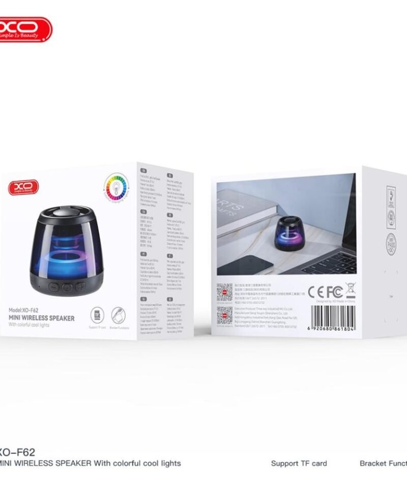 Altavoz Bluetooth mini magnético portátil XO-F62