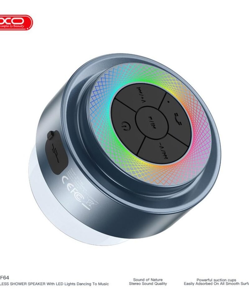Altavoz Bluetooth XO-F64 impermeable con ventosa para baño - Imagen 3