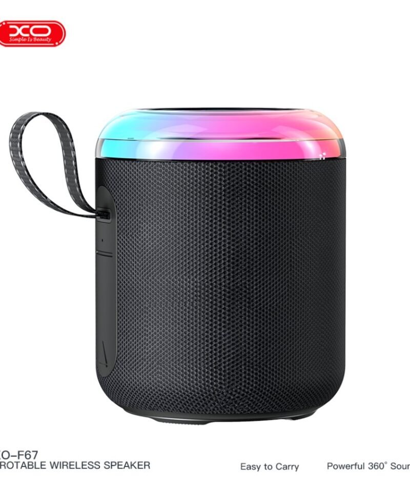 Altavoz Bluetooth XO-F67 con luces LED