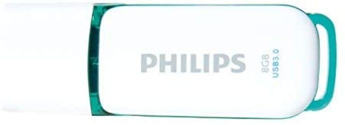 Alternative view of Philips USB 3.0 8GB Snow Edition Spring Green FM08FD75B