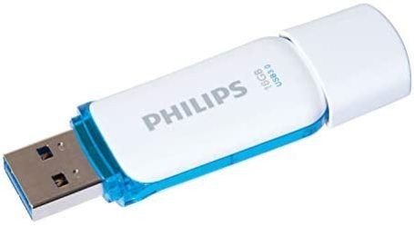 Alternative view of Philips USB 3.0 16GB Snow Edition Ocean Blue FM16FD75B