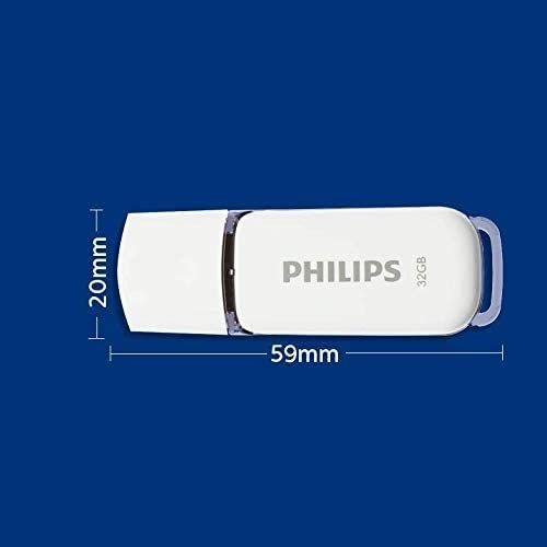 Alternative view of Philips USB 2.0 32GB Snow Edition Shadow Grey FM32FD70B