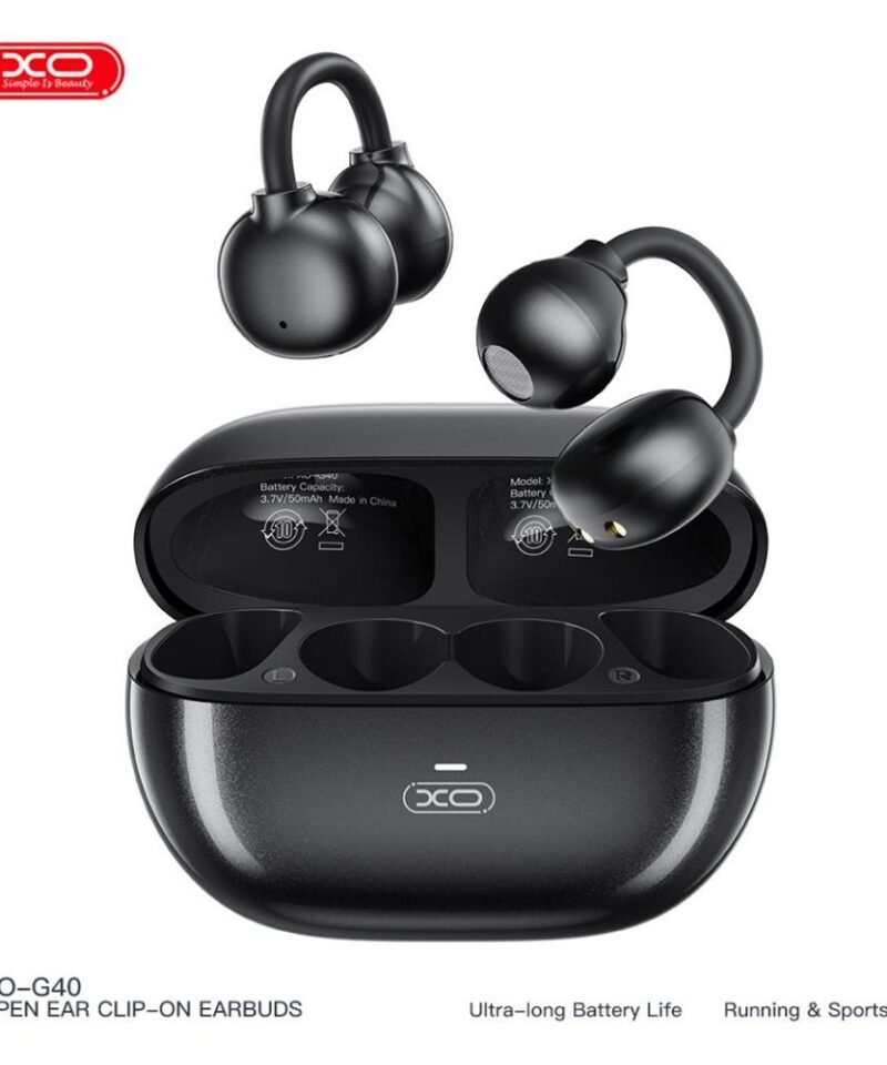 Alternative view of Auriculares abiertos OWS XO-G40 con clip de oreja, Bluetooth 5.3