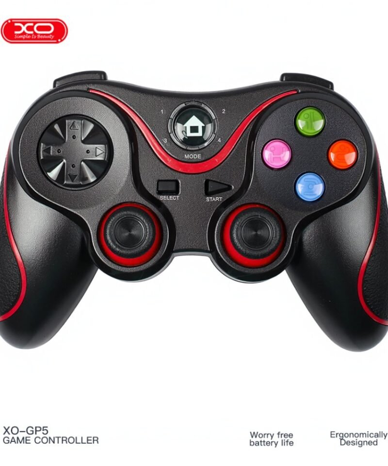 Mando de juego XO-GP5 Bluetooth con soporte (PS4)