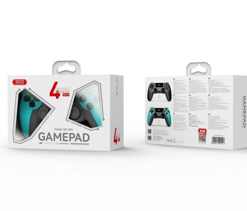 Mando de juego XO-GP6 Bluetooth/cable (PS4, 6 ejes) - Imagen 3