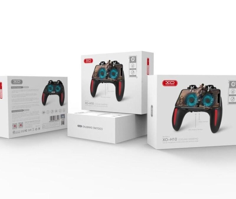Mando gaming para móvil XO-H10 con doble ventilador y batería - Imagen 4