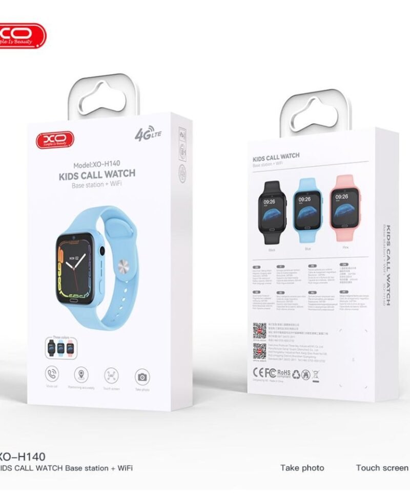 Smartwatch infantil XO-H140 4G con pantalla 1.83" y cámara - Imagen 4