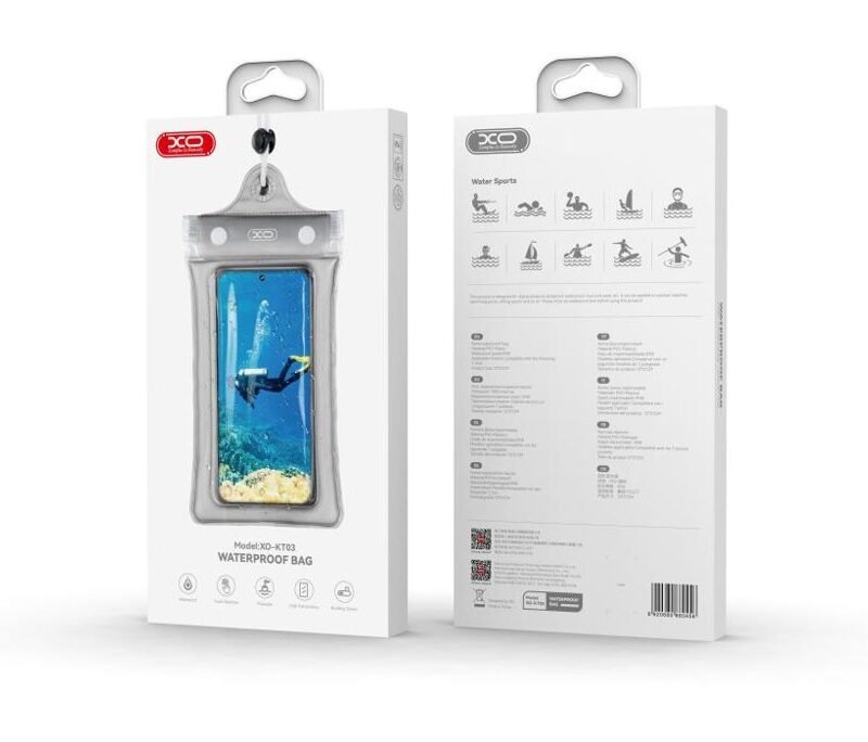 Alternative view of Funda impermeable para móvil XO-KT03 con flotador (PVC, IPX8)