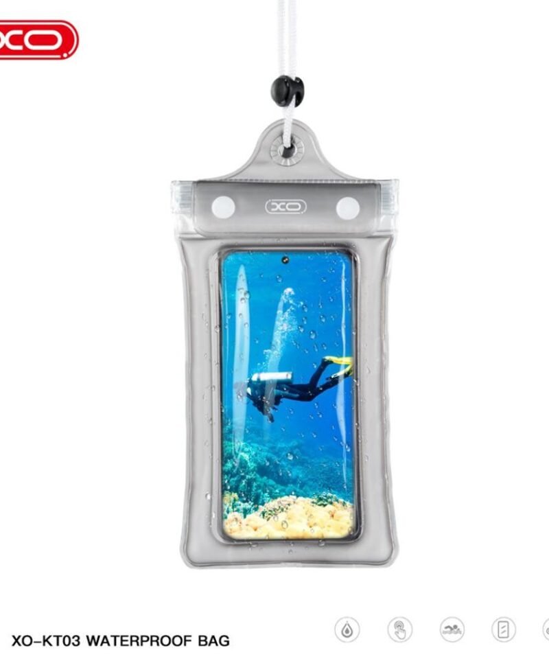 Funda impermeable para móvil XO-KT03 con flotador (PVC, IPX8) - Imagen 3