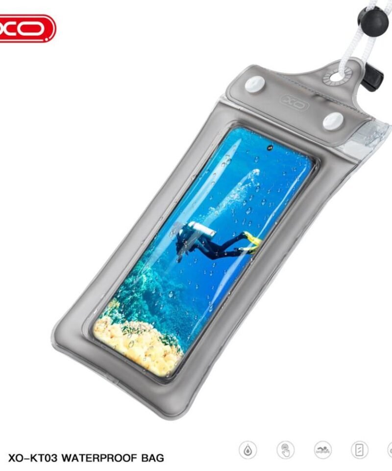 Funda impermeable para móvil XO-KT03 con flotador (PVC, IPX8) - Imagen 4