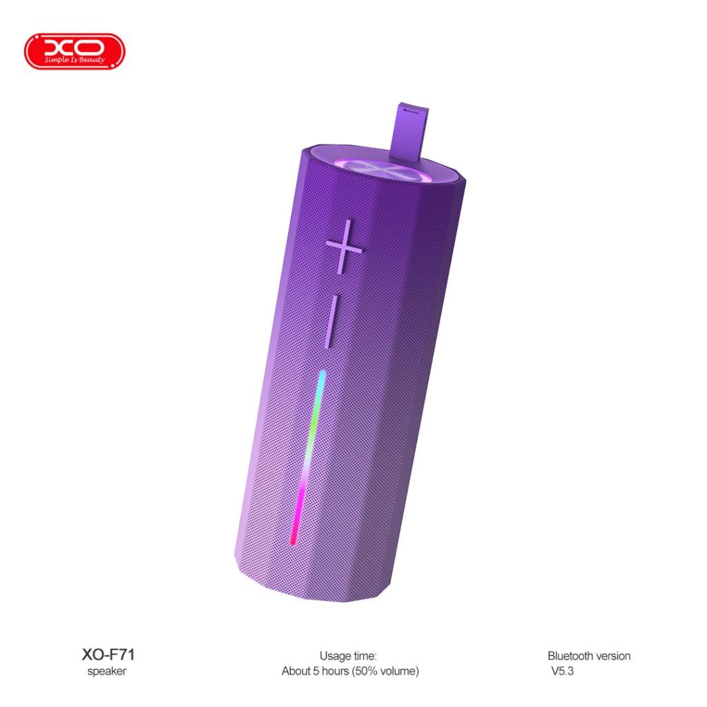 Altavoz Bluetooth F71 Cilíndrico con Asa Oculta y Luz LED (5W) - Imagen 2