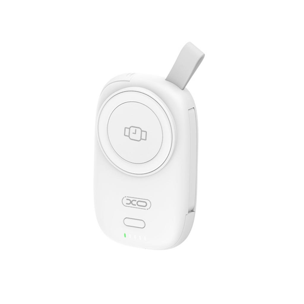 Cargador portátil PR225 para Apple Watch 1200mAh con cable de doble entrada