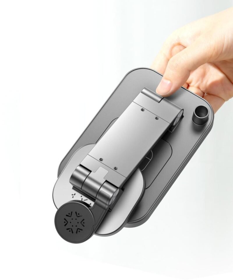 Cargador magnético 4 en 1 TK23 con pantalla (móvil 15W / auriculares 5W / reloj 2,5W / lápiz 2W) - Imagen 3
