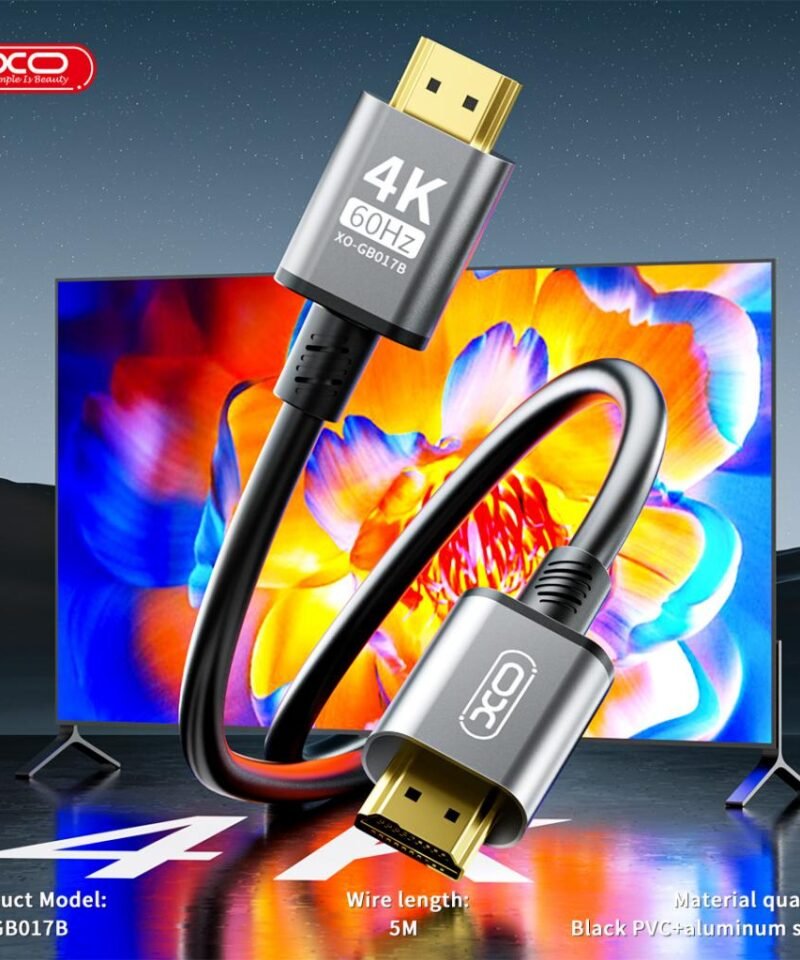 Cable HDMI a HDMI GB017B metálico 4K de 5 metros - Imagen 3