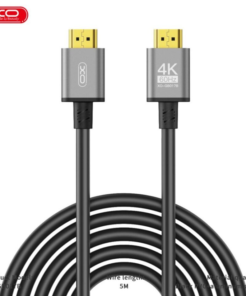 Cable HDMI a HDMI GB017B metálico 4K de 5 metros