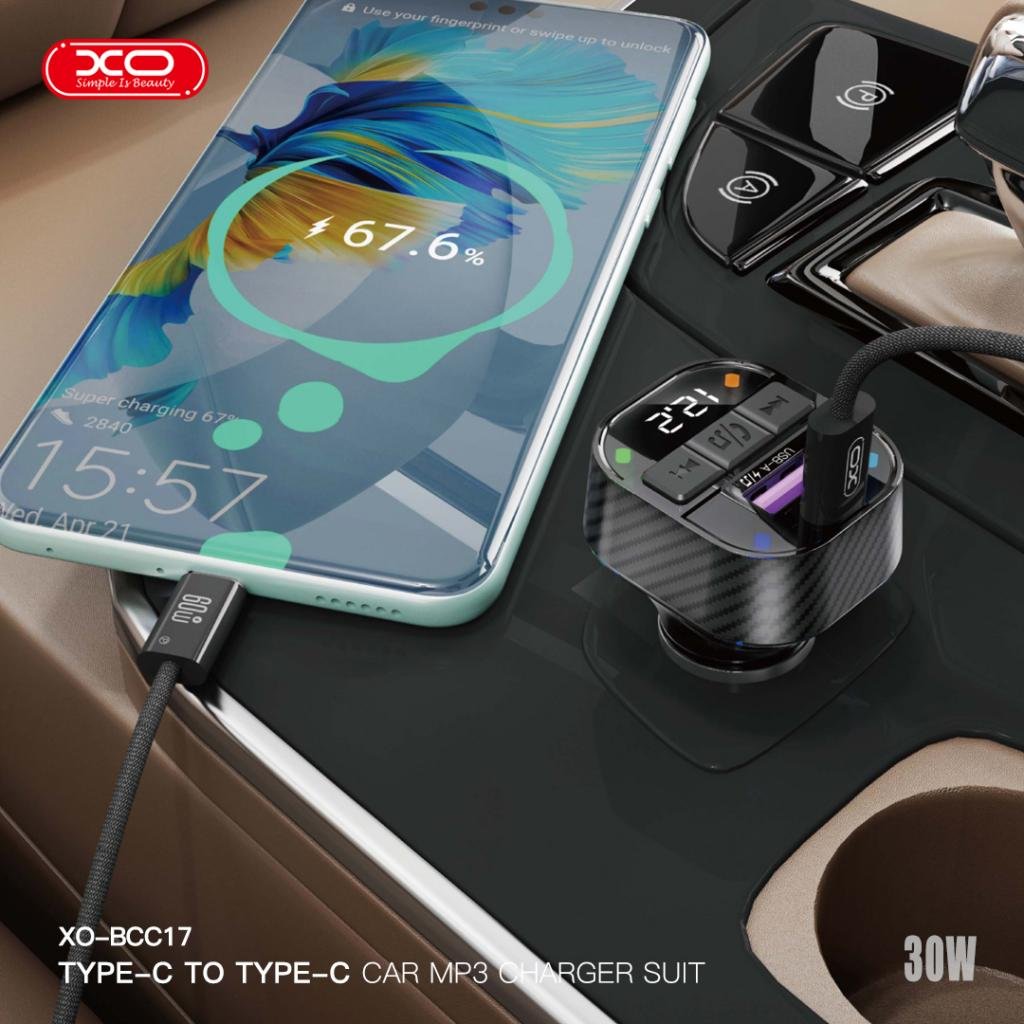 Cargador de coche Bluetooth BCC17 con MP3, doble puerto A+C y PD 30W - Imagen 6