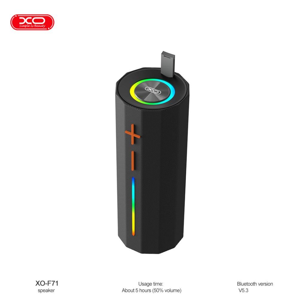 Altavoz Bluetooth F71 Cilíndrico con Asa Oculta y Luz LED (5W) - Imagen 6