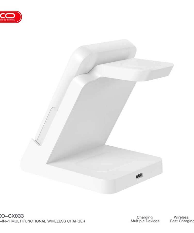 Cargador inalámbrico 3 en 1 CX033: powerbank + Apple Watch + auriculares - Imagen 5