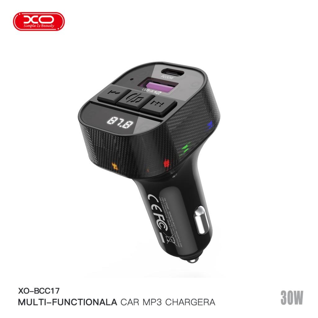 Cargador de coche Bluetooth BCC17 con MP3, doble puerto A+C y PD 30W - Imagen 9