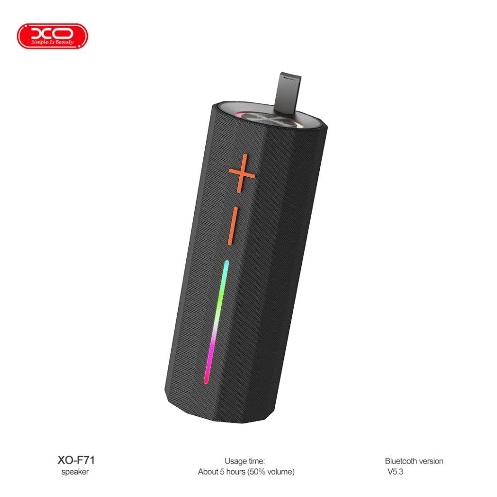 Altavoz Bluetooth F71 Cilíndrico con Asa Oculta y Luz LED (5W) - Imagen 9