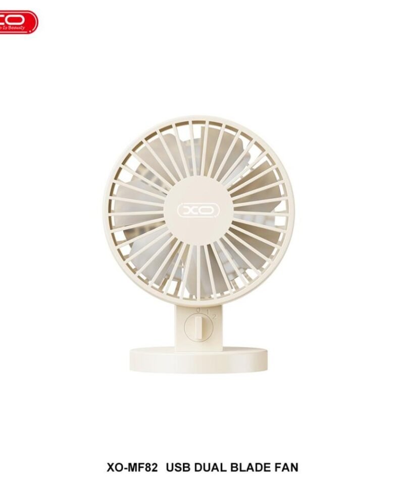 Ventilador de sobremesa USB XO-MF82 de doble aspa
