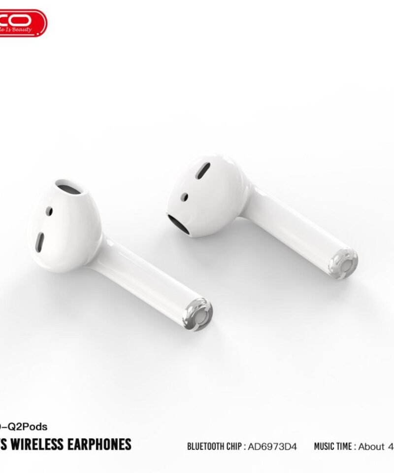 Auriculares TWS XO-Q2Pods (2ª gen) con sensor de oído y carga inalámbrica