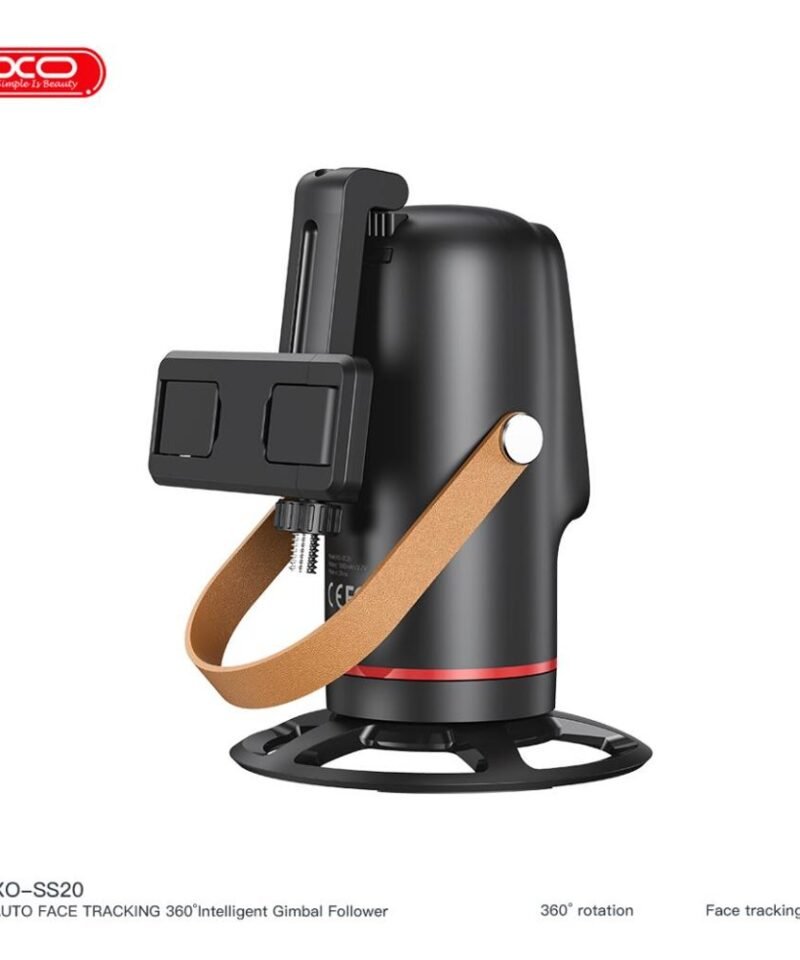 Soporte selfie inteligente XO-SS20 con seguimiento facial 360° - Imagen 4