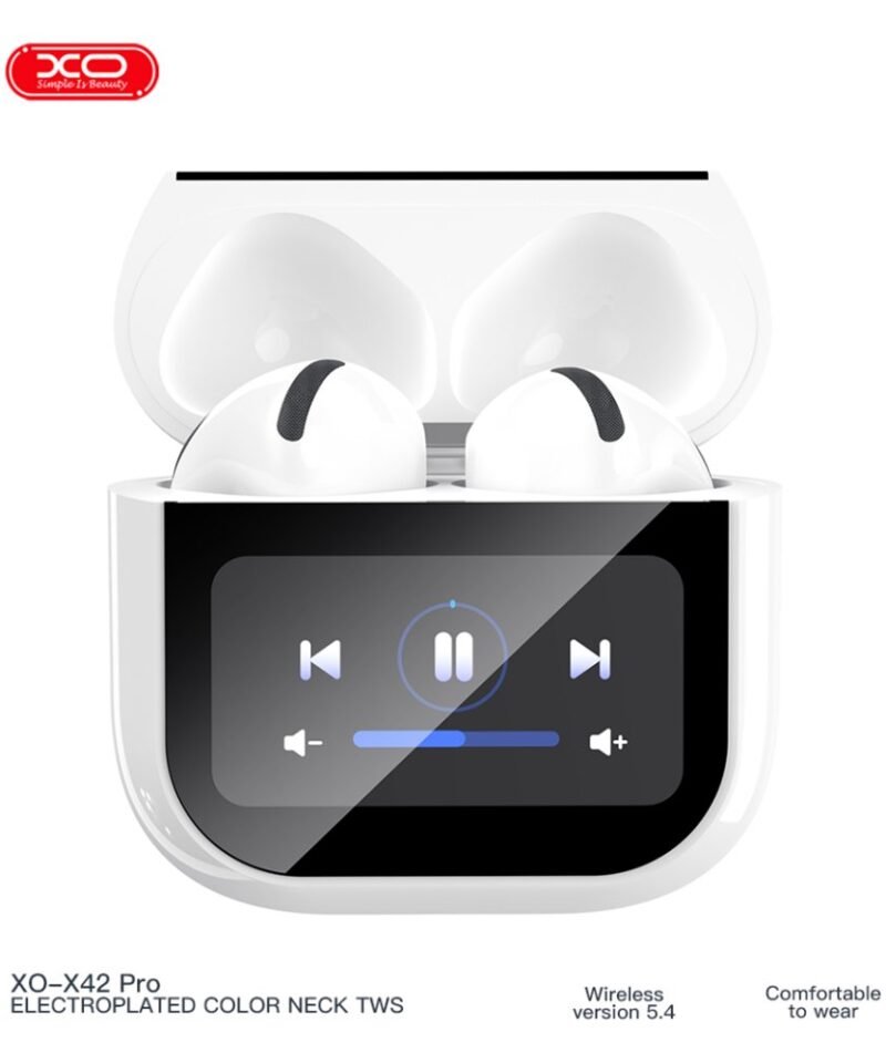 Alternative view of Auriculares TWS XO-X42 Pro con pantalla inteligente, Bluetooth 5.4