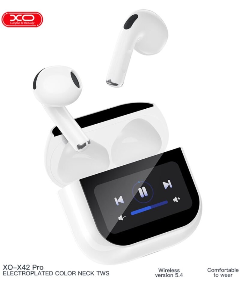 Auriculares TWS XO-X42 Pro con pantalla inteligente, Bluetooth 5.4 - Imagen 5