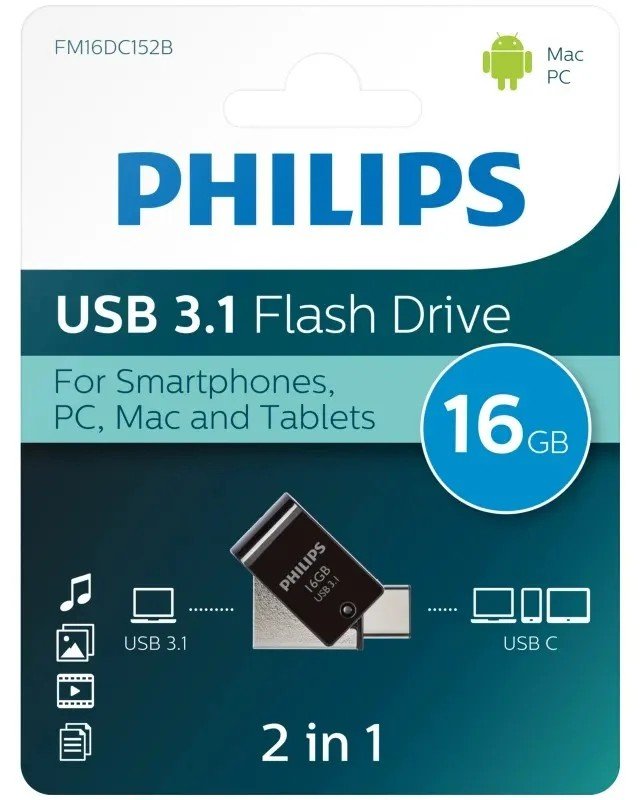 2 en 1 USB 3.1