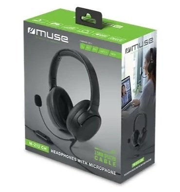 Auriculares con micrófono Muse M-212CH