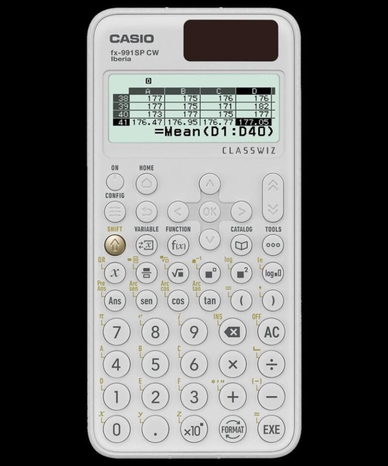 Calculadora científica Casio FX-991SP CW ClassWiz (edición Iberia)