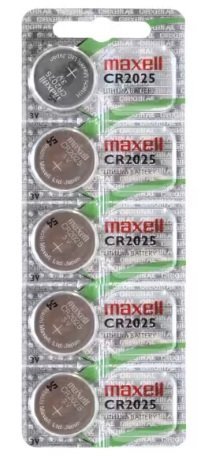 Pila botón CR2025 3 V Maxell