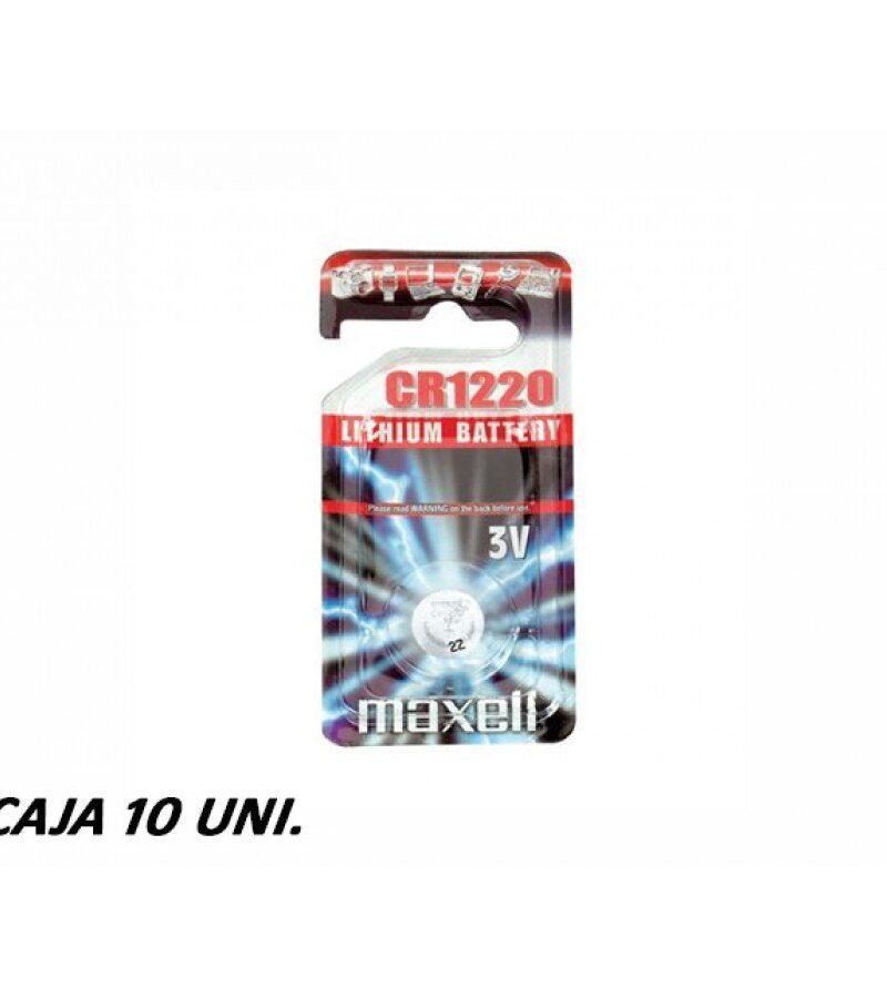Pila botón CR1220 3 V Maxell