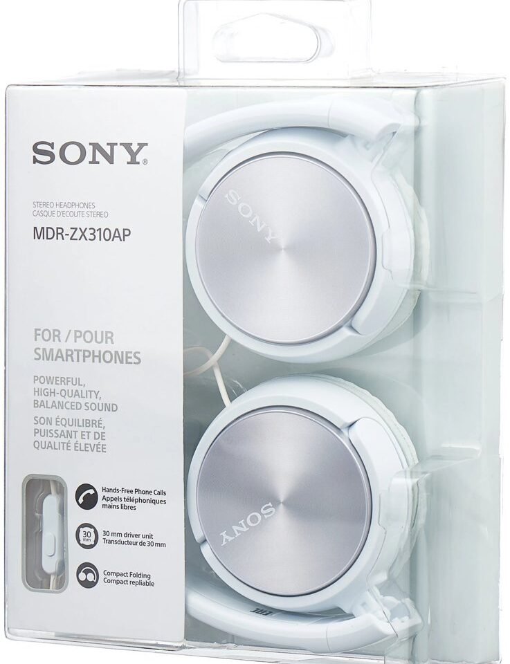 Auriculares de diadema cerrados Sony MDR-ZX310AP